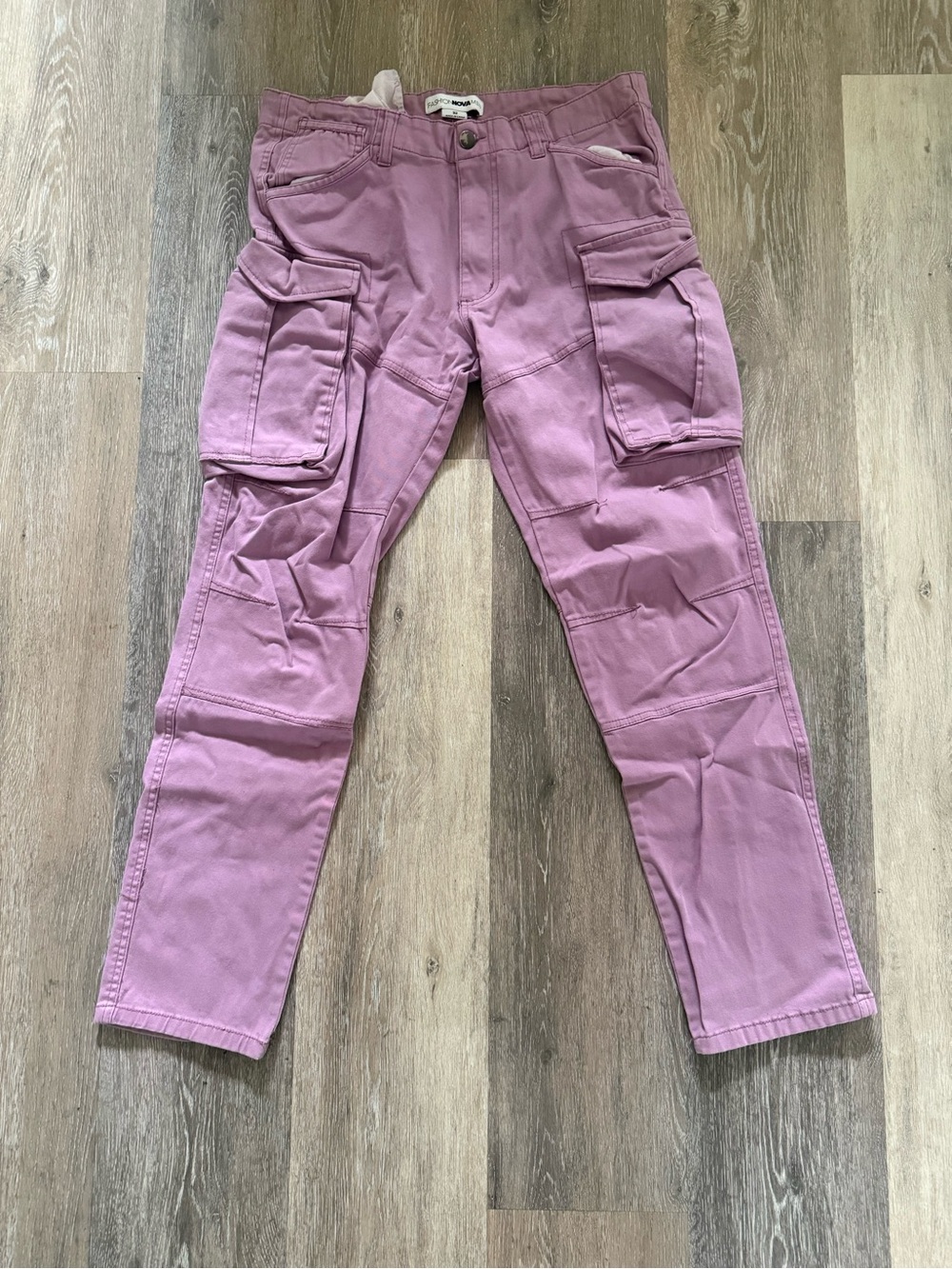 Fashion Nova Mauve Cargo Utility Pants
